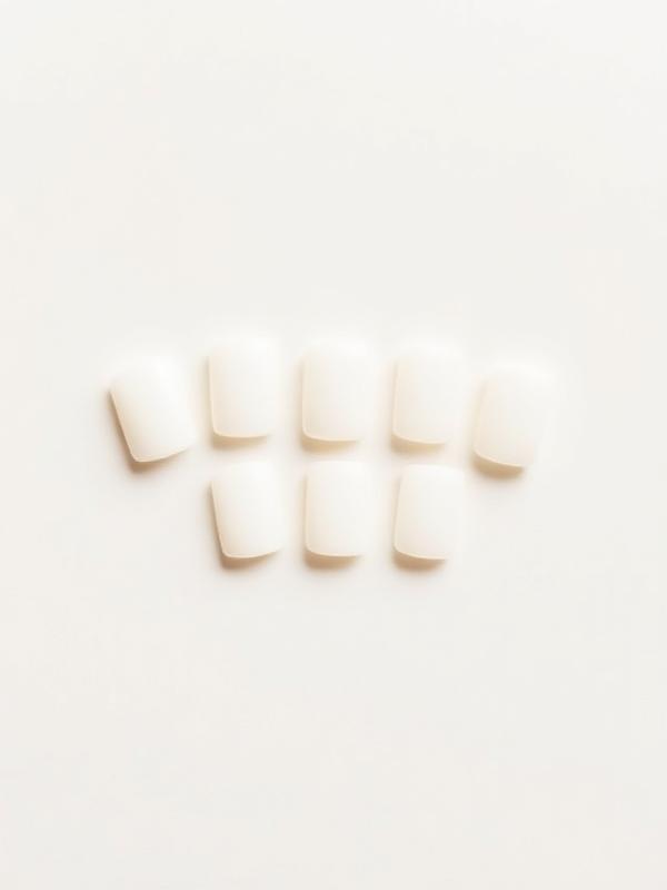 Linework No. 04 — square press-on nail set