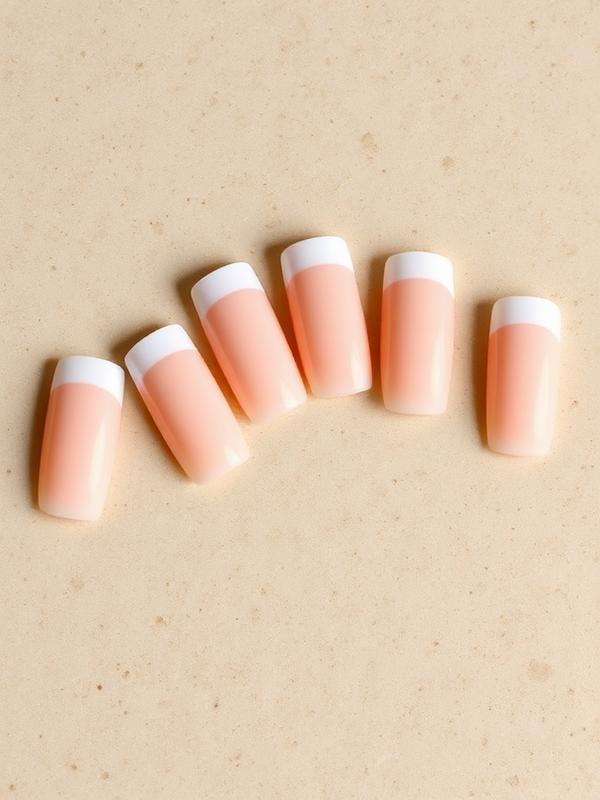 Maison French — almond press-on nail set